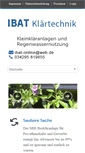 Mobile Screenshot of ibat-online.de